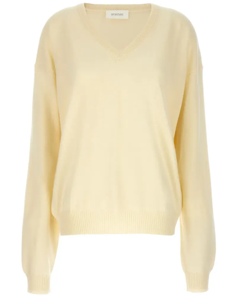 SPORTMAX Etruria Pullover - Gelb Gelb
