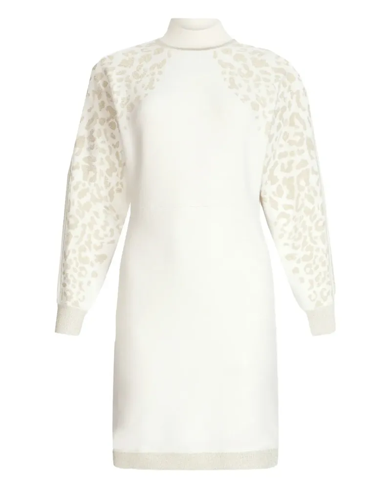 Liu Jo Kleid aus Lurex-Jacquard - Weiß Weiß