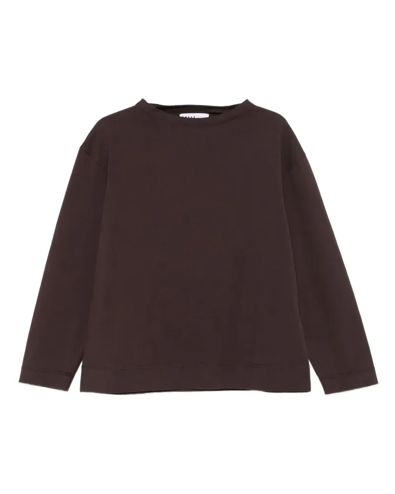 Margaret Howell Sweatshirt mit Stehkragen - Braun Braun
