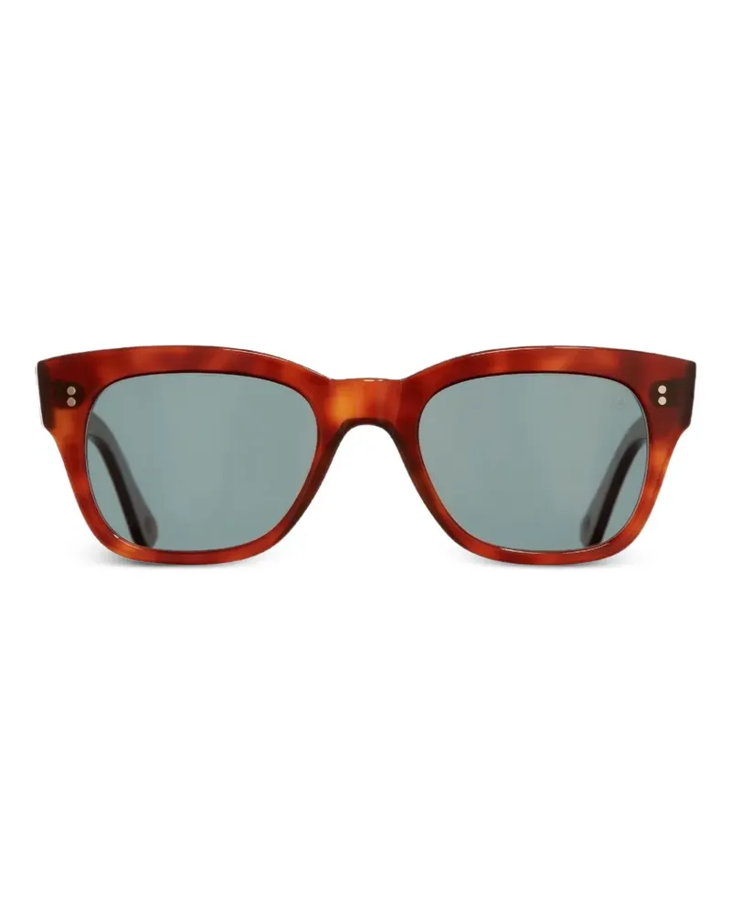 Cutler and Gross 0935 Sonnenbrille mit eckigem Gestell - Braun Braun