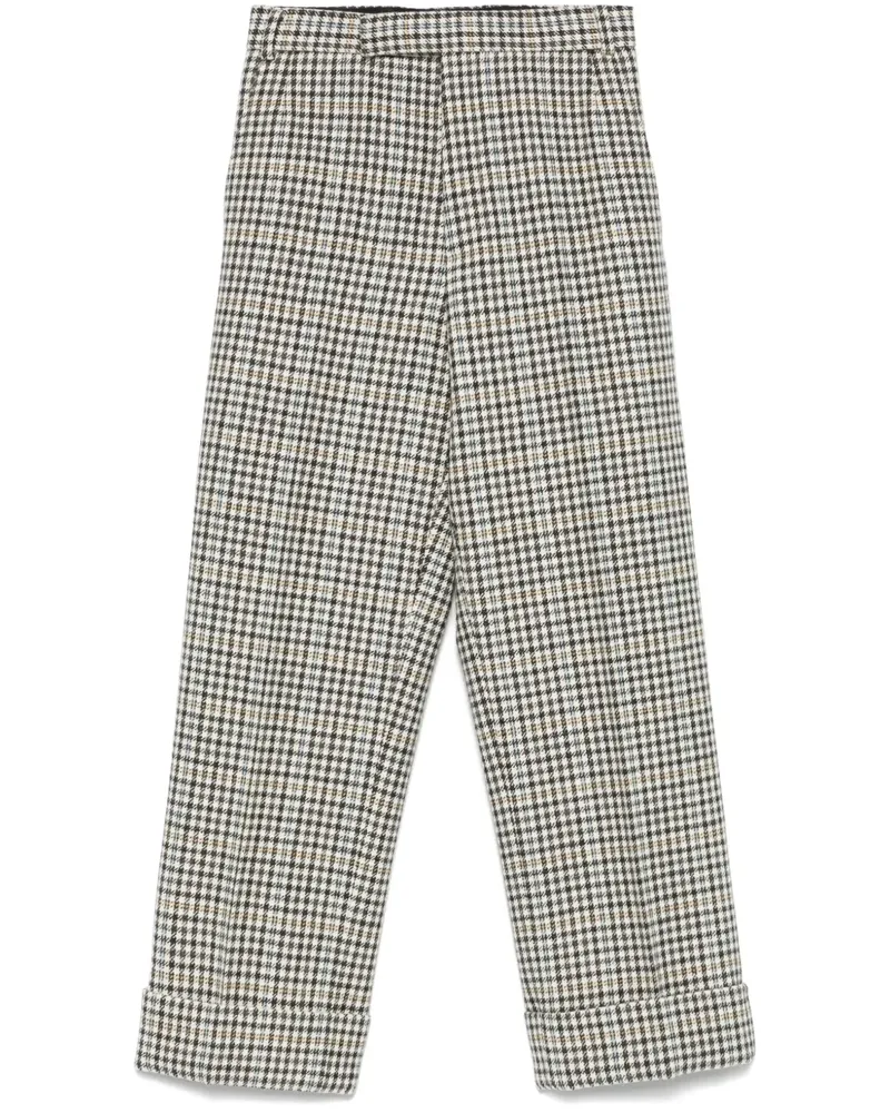 Thom Browne Tweed-Hose mit Gunclub-Karo - Nude Nude
