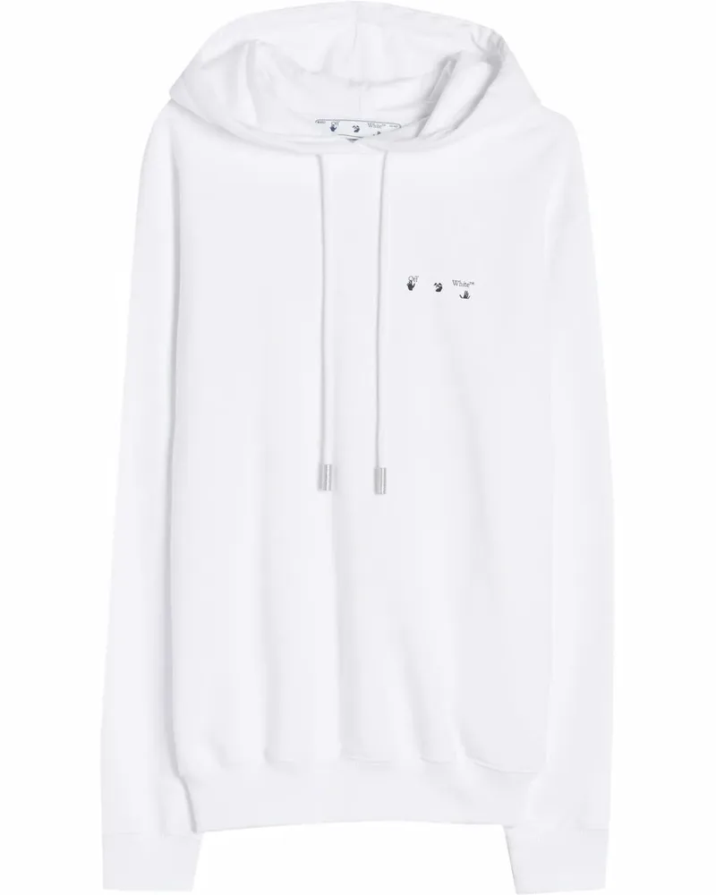 OFF-WHITE Hoodie mit Palace Arrow-Print - Weiß Weiß
