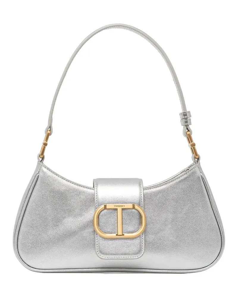 Twin-Set Milano Shopper - Silber Silber