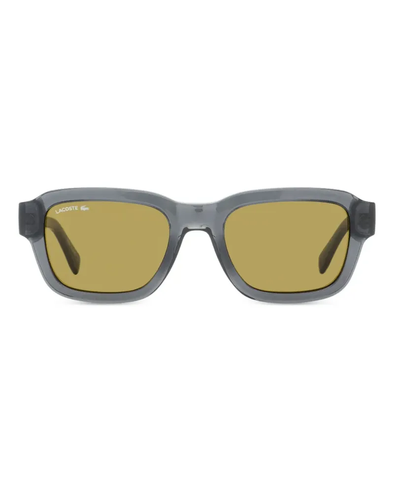 Lacoste Eckige Sonnenbrille - Grau Grau
