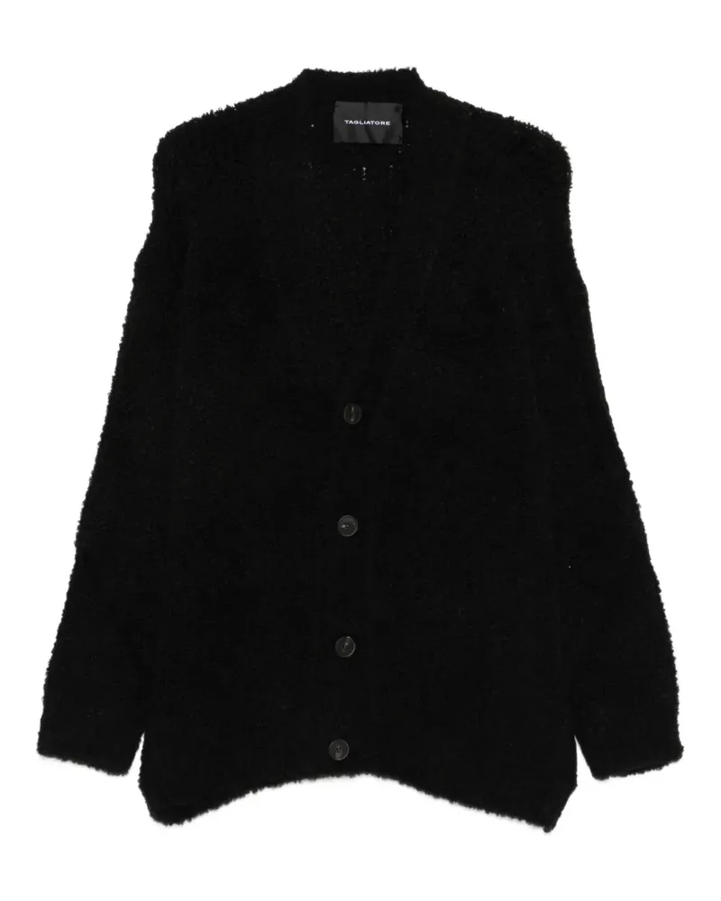Tagliatore Geknöpfter Cardigan - Schwarz Schwarz