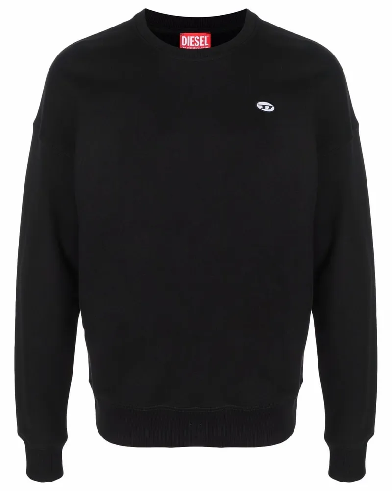 Diesel S-Rob-Doval-PJ Sweatshirt Schwarz