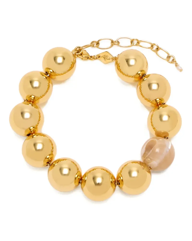 Anni Lu Hi Ho beaded bracelet - Gold Gold