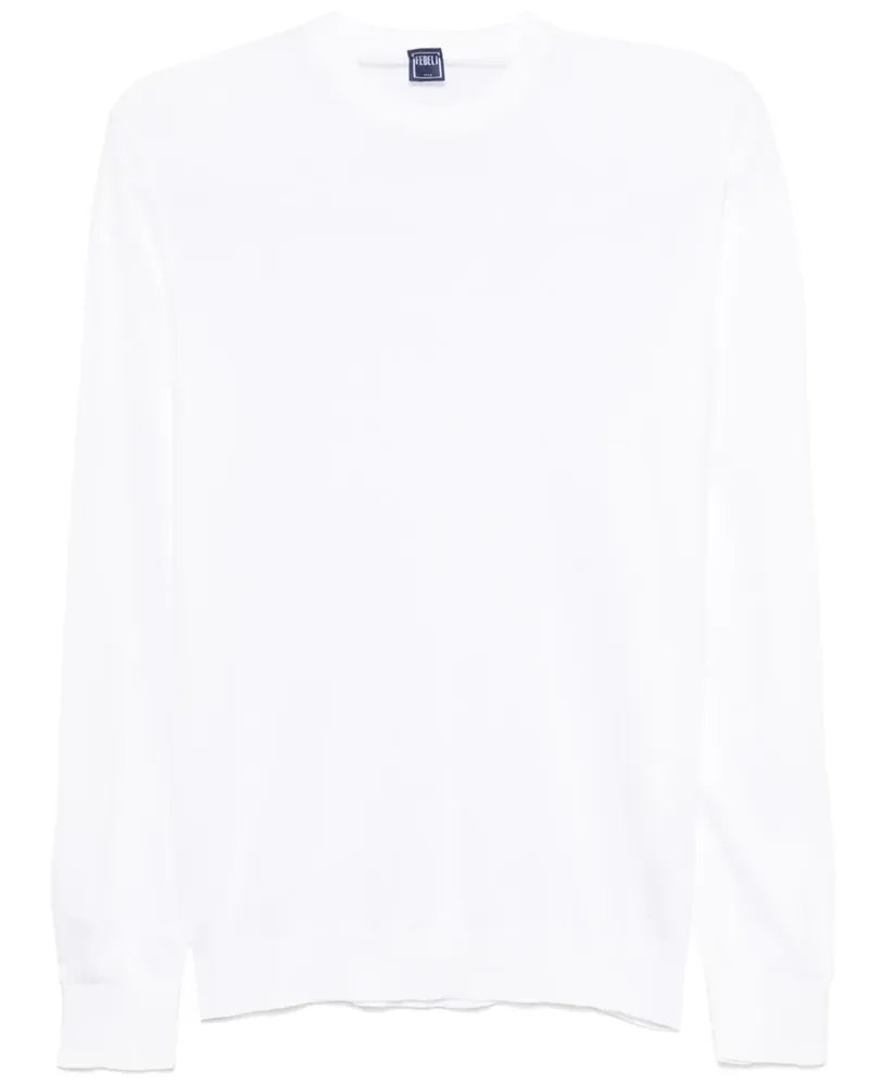 Fedeli Klassisches Sweatshirt - Weiß Weiß