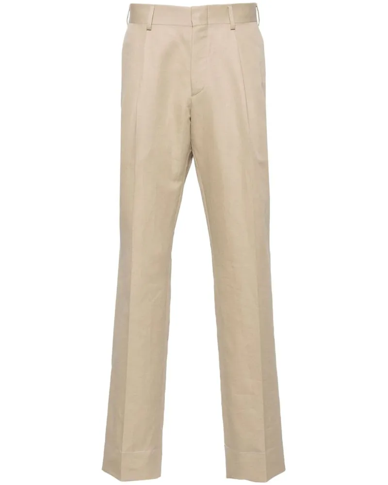 Brioni Halbhohe Hose - Nude Nude