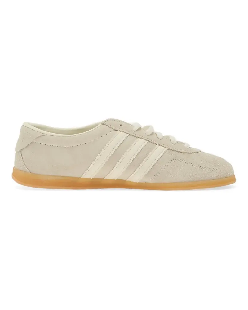 adidas Gazelle Lo Pro striped-detail leather sneakers - Nude Nude