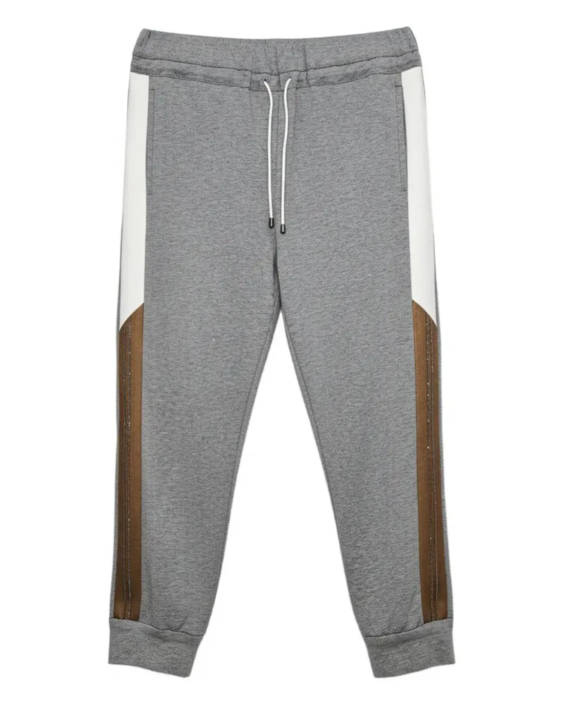 Brunello Cucinelli Jogginghose mit Kordelzug - Grau Grau