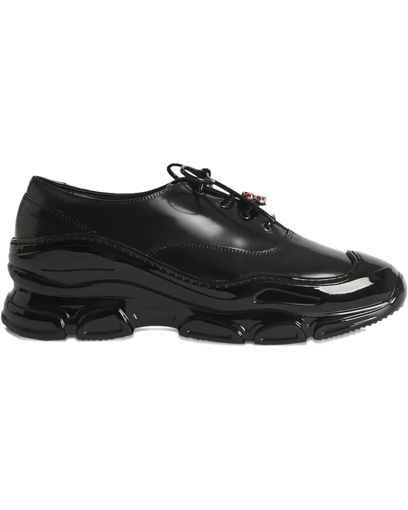 Simone Rocha Classic Tracker brogue shoes - Schwarz Schwarz