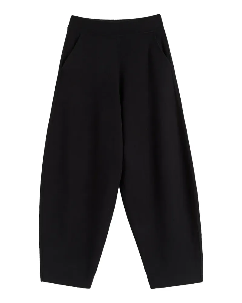 Chinti & Parker Hose mit Tapered-Bein - Schwarz Schwarz