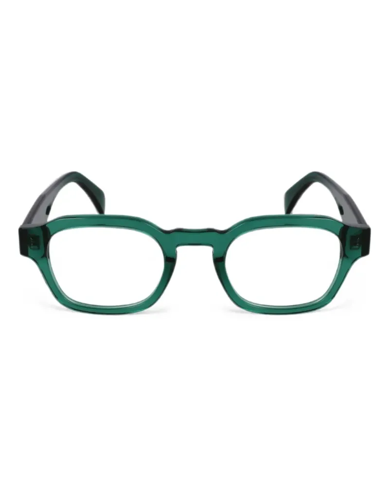 Paul Smith Lexton geometric-frame glasses - Grün Grün