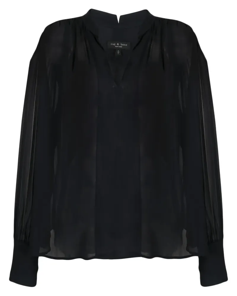Rag & Bone Leichte Bluse - Blau Blau