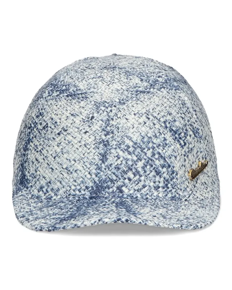 Borsalino Timothee Baseballkappe im Jeans-Look - Blau Blau