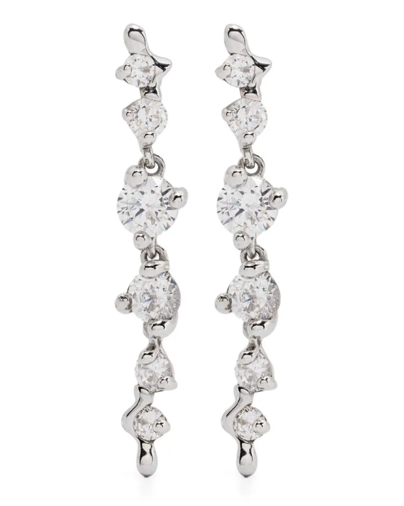 Maria Black Arctic stud earrings - Silber Silber