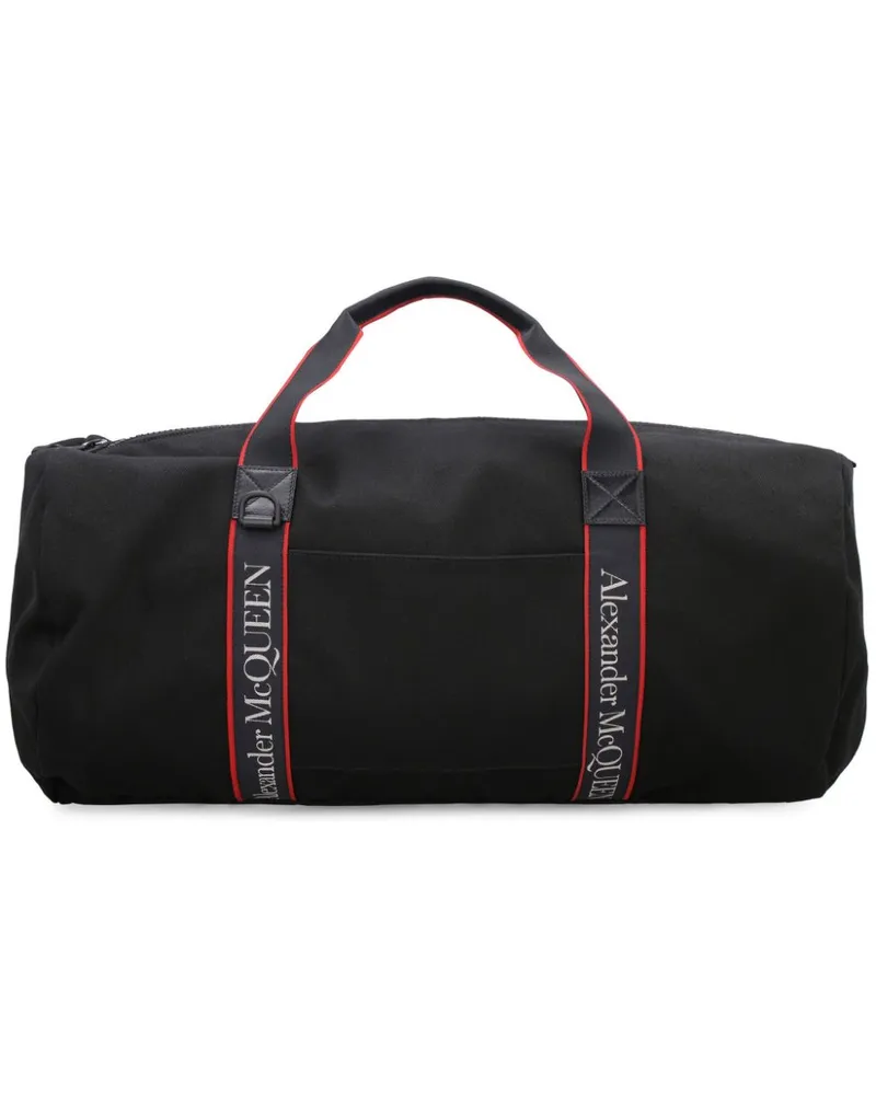 Alexander McQueen Metropolitan Selvedge Reisetasche - Schwarz Schwarz