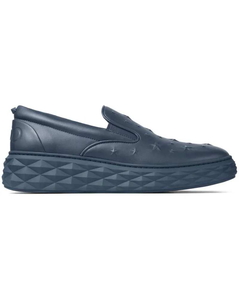 Jimmy Choo Diamond Slip-On-Sneakers - Blau Blau