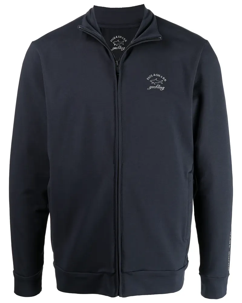 Paul & Shark Sweatshirtjacke mit Reißverschluss - Blau Blau
