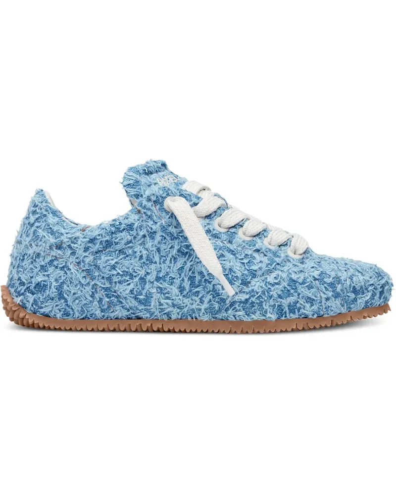 Axel Arigato Ausgefranste Sneakers - Blau Blau