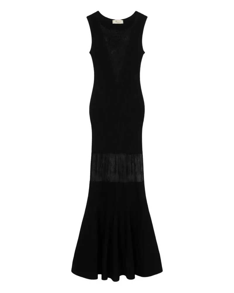 Blumarine Ärmelloses Abendkleid - Schwarz Schwarz
