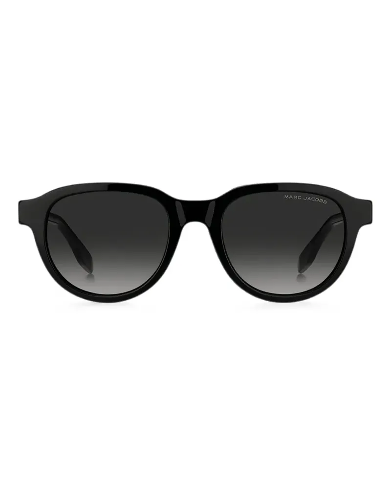 Marc Jacobs oval-frame sunglasses - Schwarz Schwarz