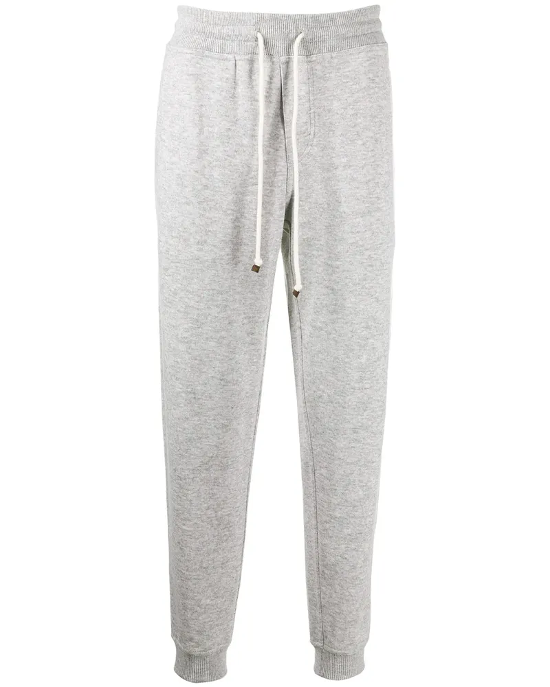 Brunello Cucinelli Klassische Jogginghose - Grau Grau
