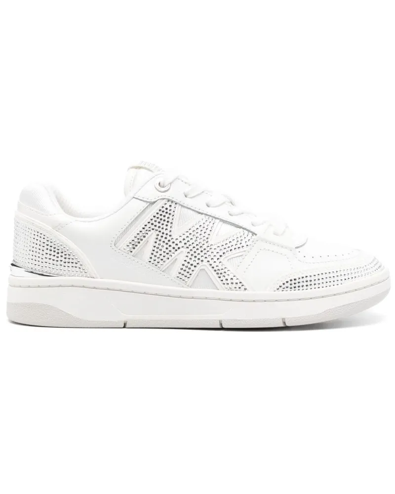Michael Kors Sneakers mit Strass - Weiß Weiß