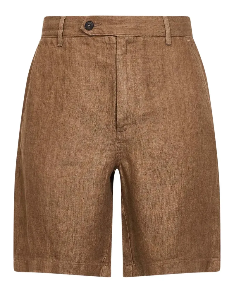 MC2 Saint Barth herringbone tailored shorts - Braun Braun