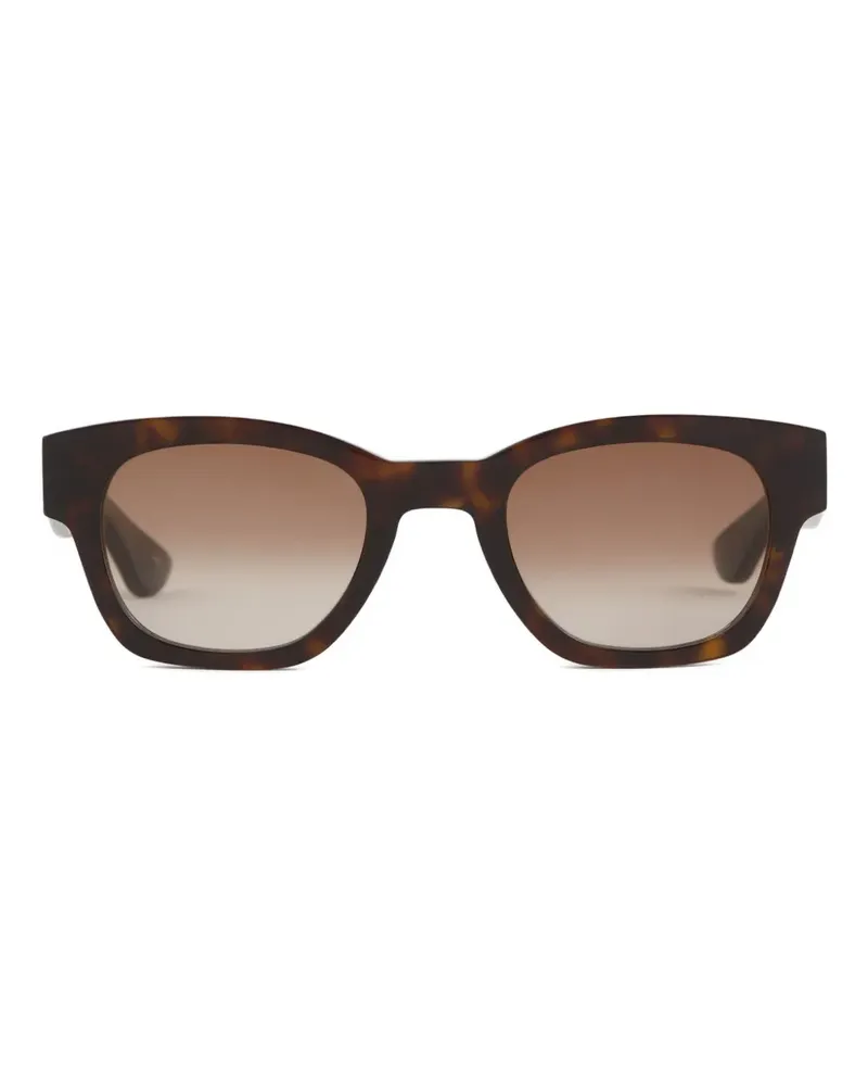 Alexander McQueen square-frame sunglasses - Braun Braun