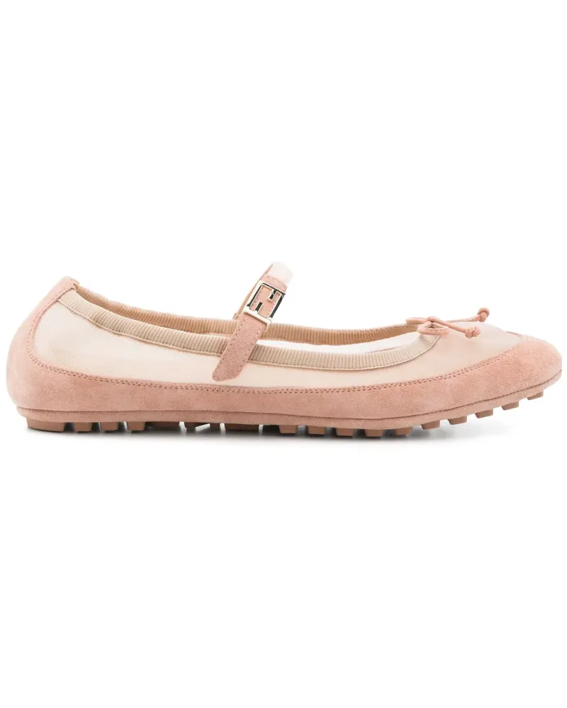 Fendi Baguette Ballerinas - Rosa Rosa