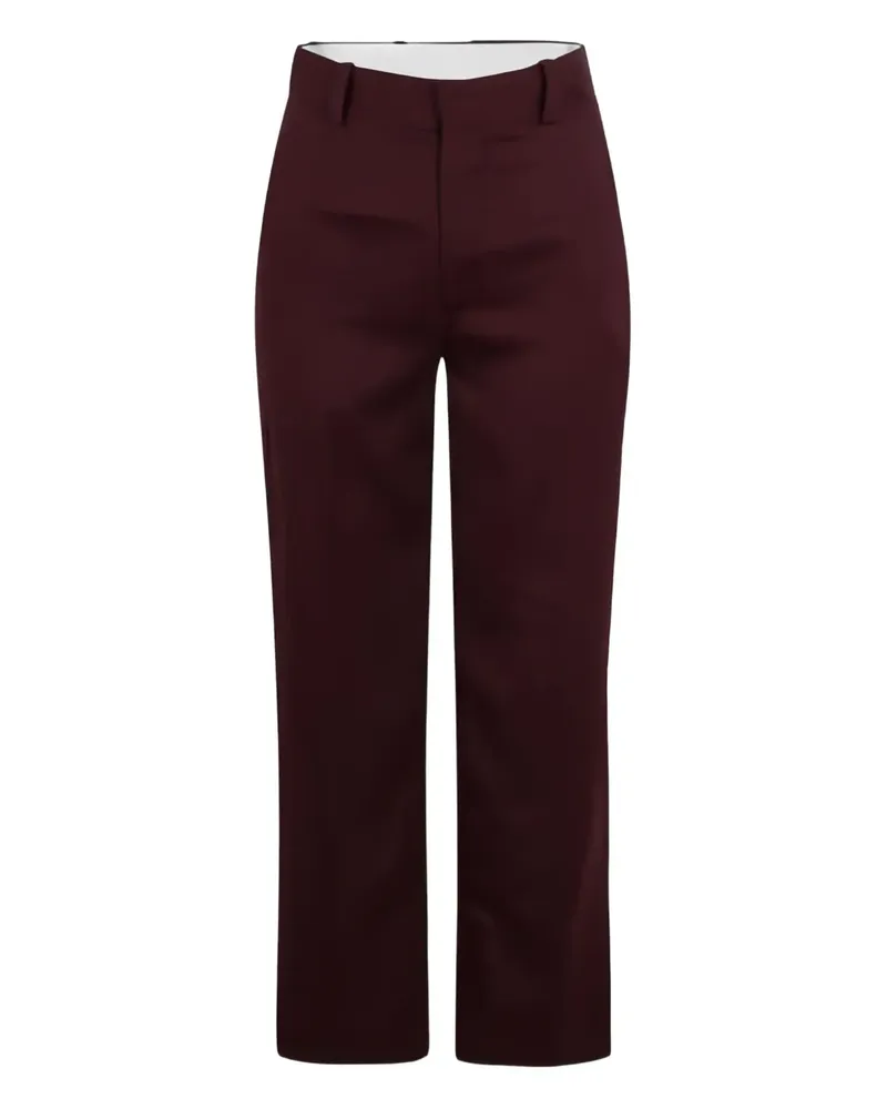 PLAN C slit trousers - Rot Rot