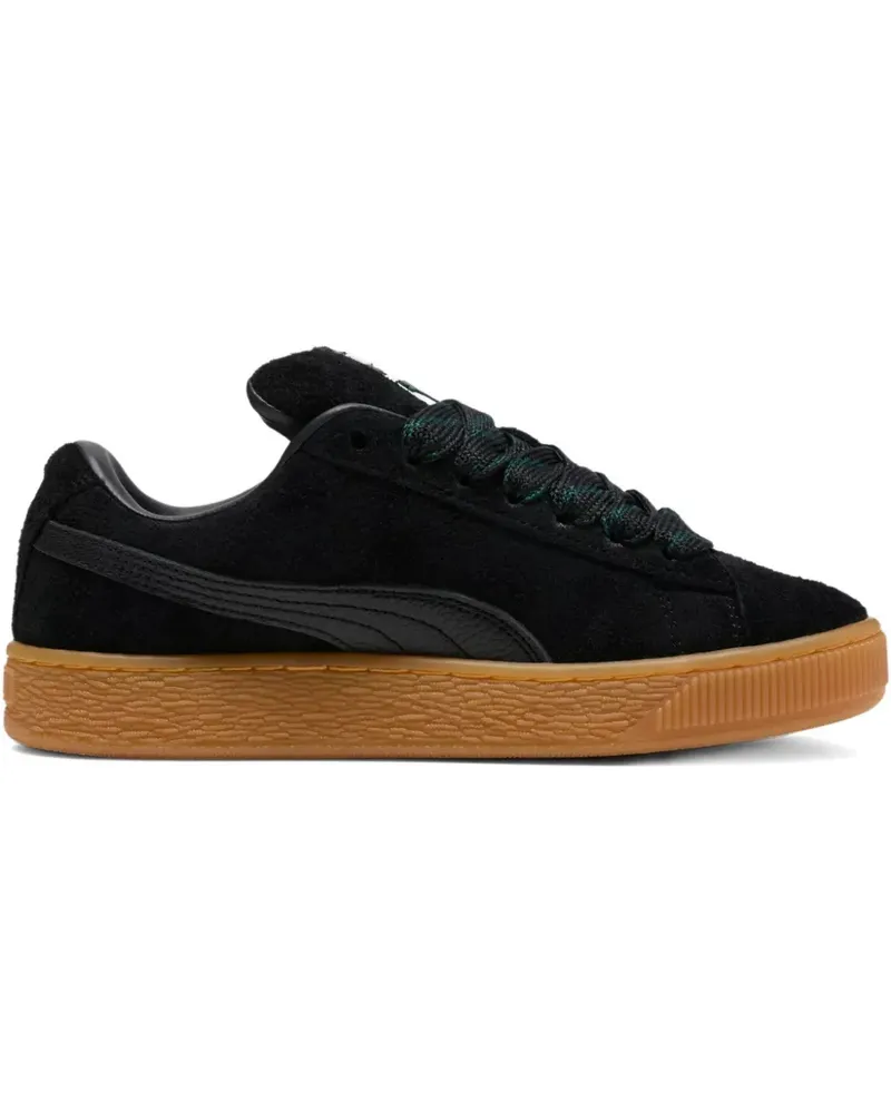Puma Suede XL Flecked Sneakers - Schwarz Schwarz