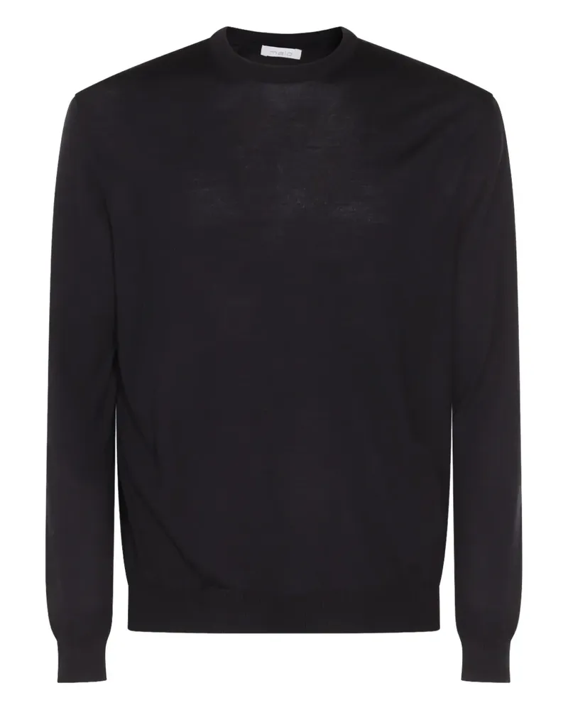 Malo Kaschmirpullover mit Rundhalsausschnitt - Blau Blau