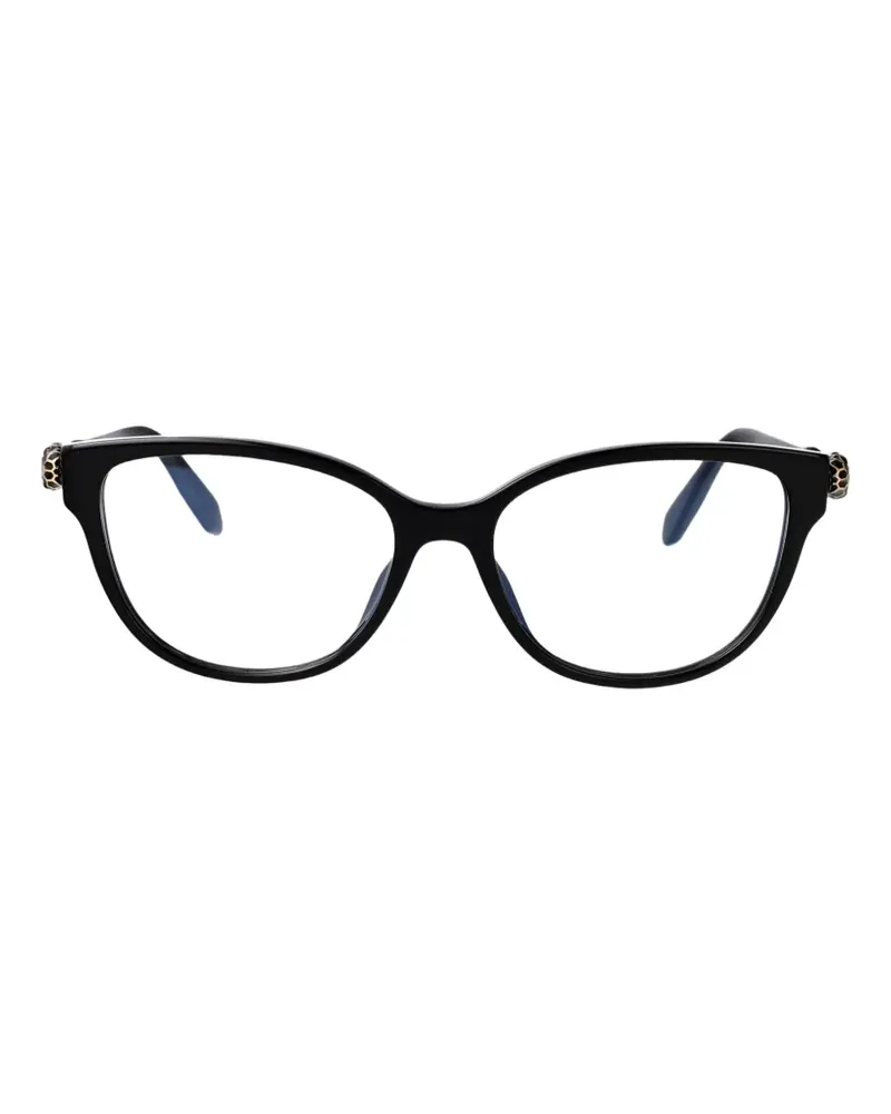 Bulgari Serpenti Forever Cat-Eye-Brille - Schwarz Schwarz