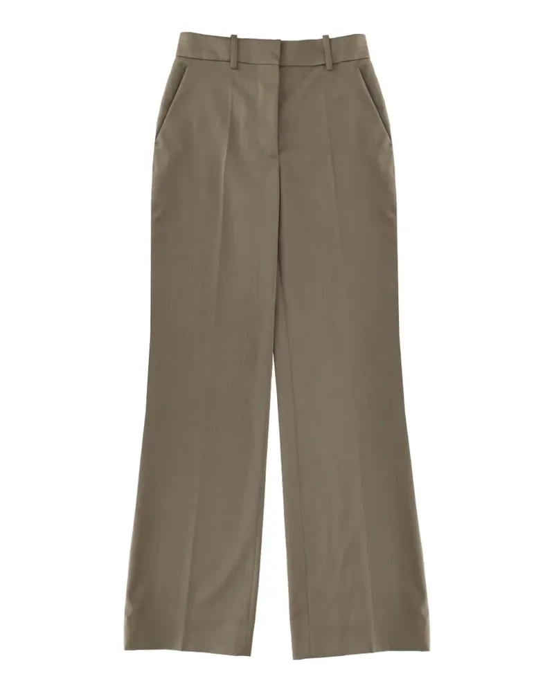 Victoria Beckham melange tailored trousers - Grün Grün
