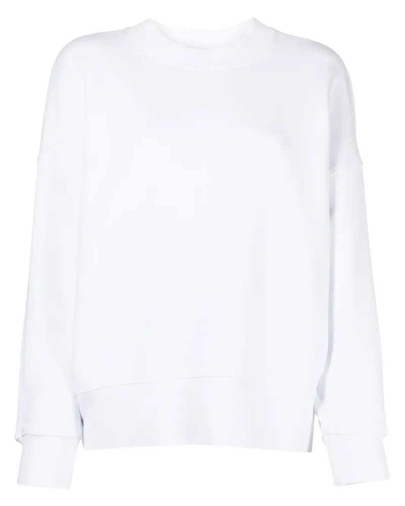 Palm Angels Sweatshirt mit Logo-Print - Weiß Weiß