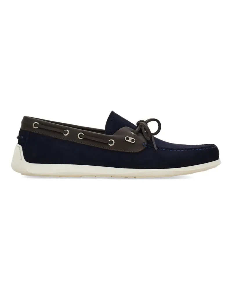 Ferragamo boat loafers - Blau Blau
