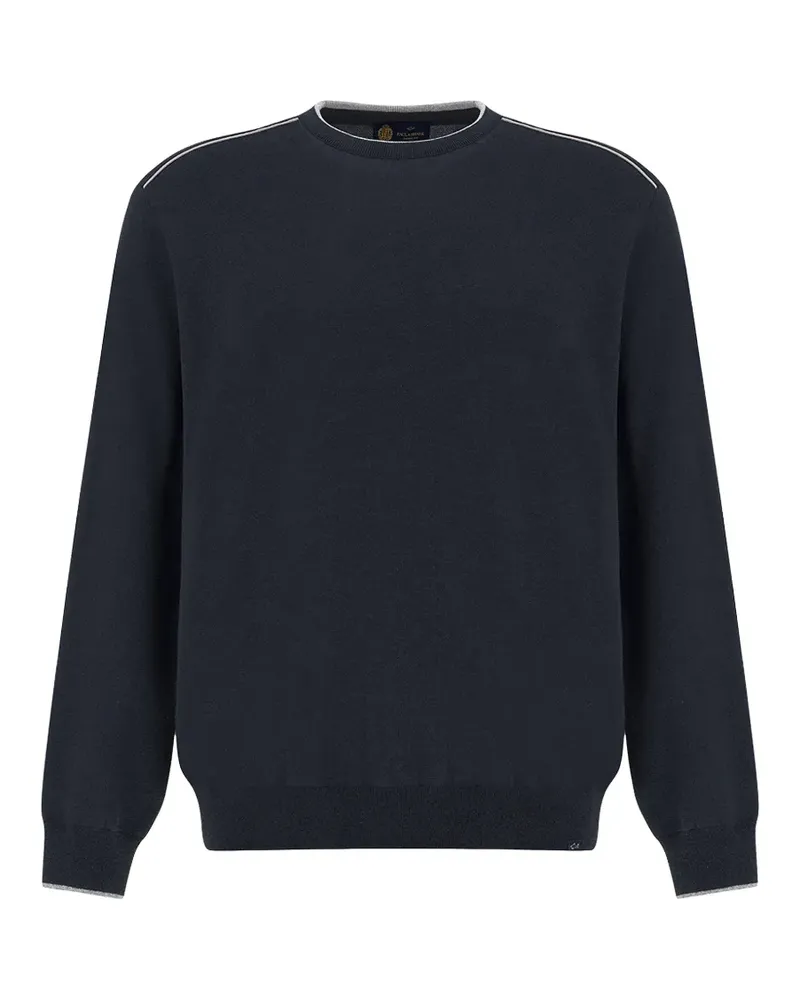 Paul & Shark Pullover mit Rundhalsausschnitt - Blau Blau