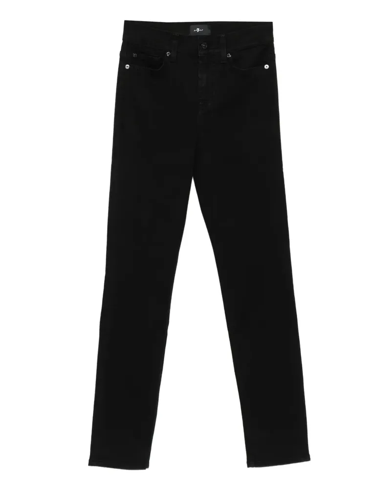 7 for all mankind Roxanne Jeans - Schwarz Schwarz