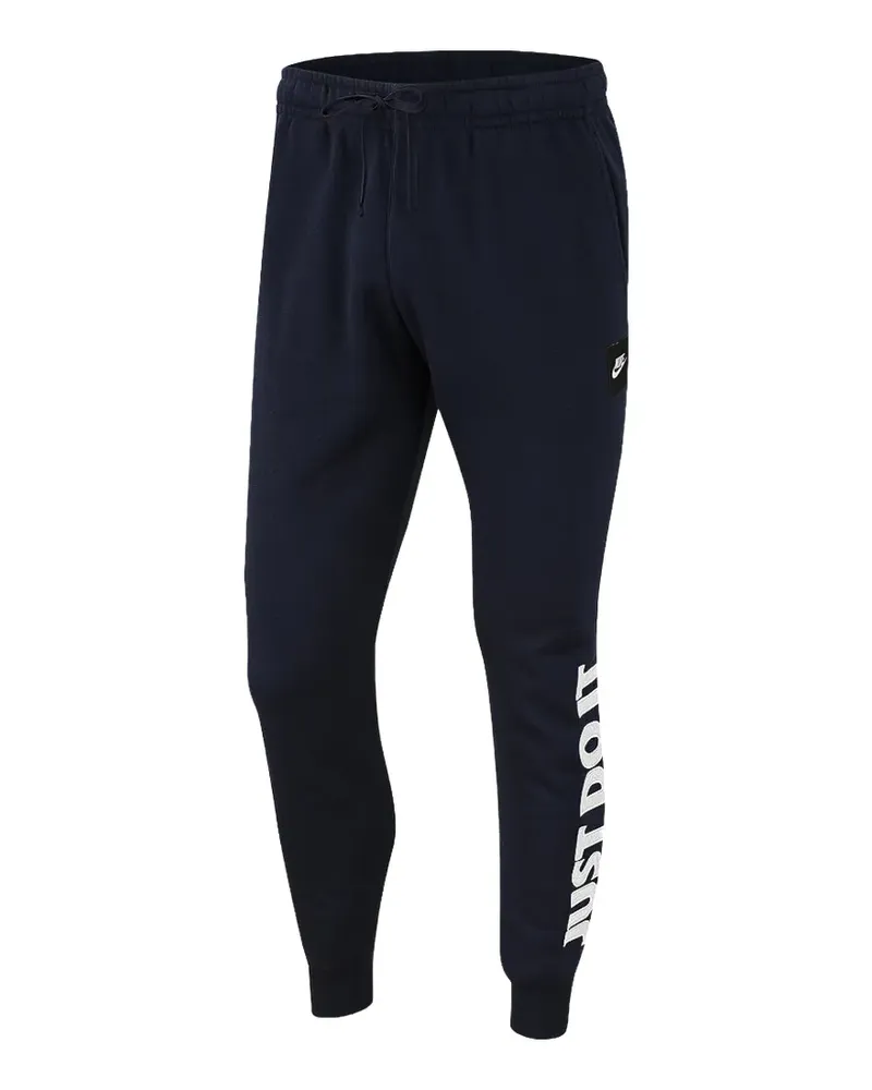 Nike Just Do It fleece track pants - Blau Blau