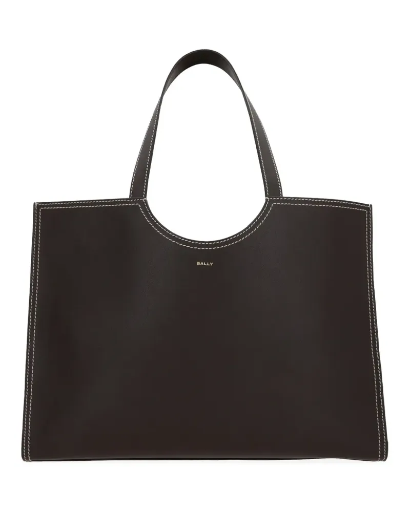 Bally Handtasche aus Leder - Braun Braun