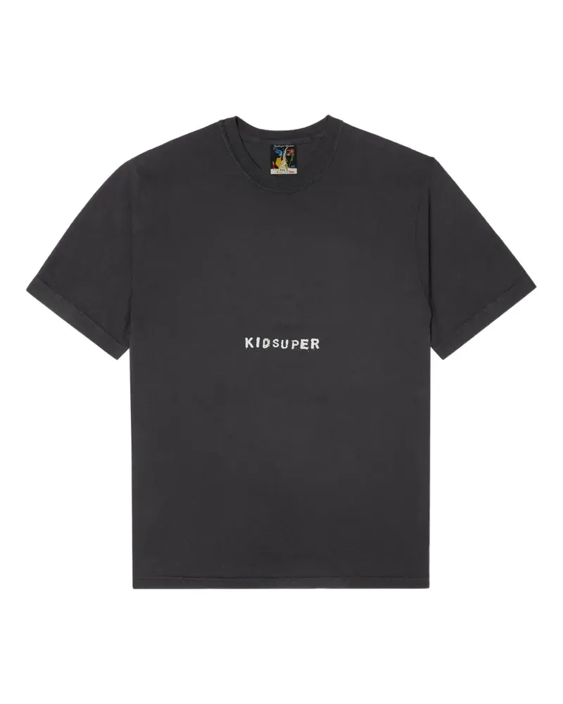 KidSuper T-Shirt mit Logo-Detail - Grau Grau