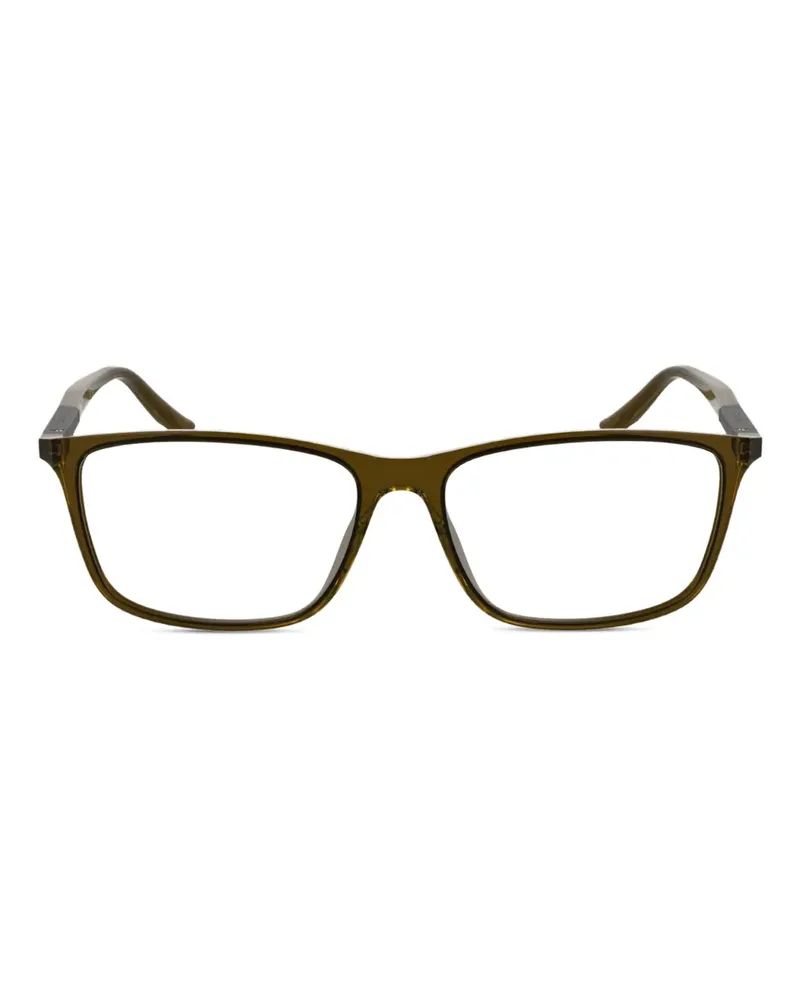 Calvin Klein Brille mit eckigem Gestell - Braun Braun