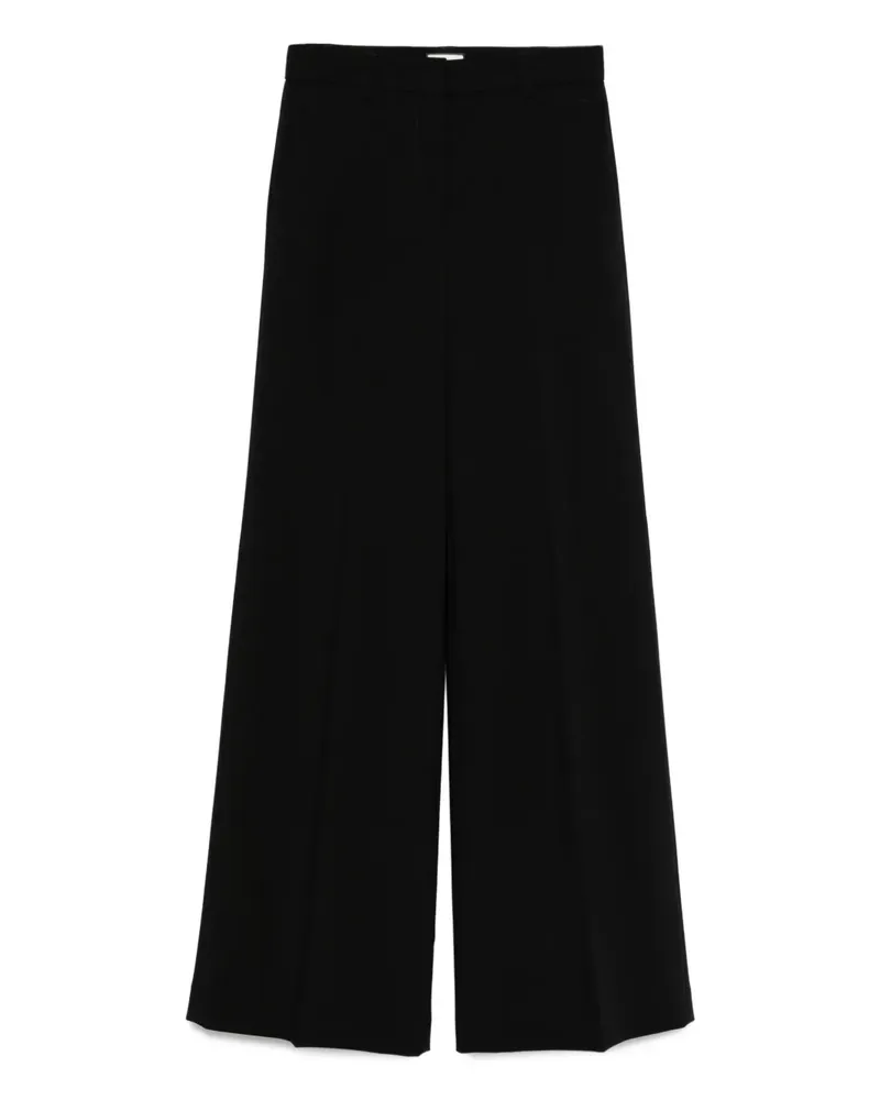 SEDUCTIVE  Lucasse Hose mit weitem Bein - Schwarz Schwarz