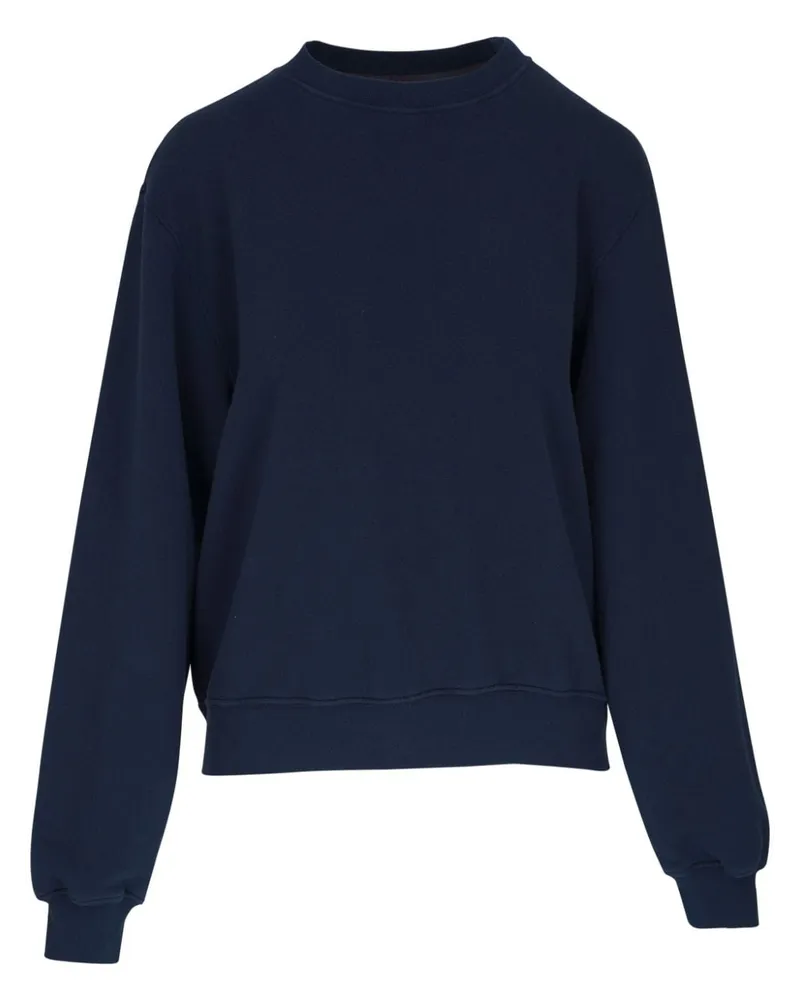 The Elder Statesman Daily Sweatshirt mit Rundhalsausschnitt Blau