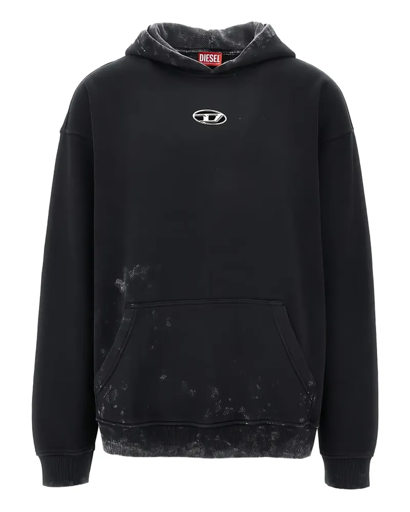 Diesel S-Boxt-Hood-T10 Hoodie - Schwarz Schwarz