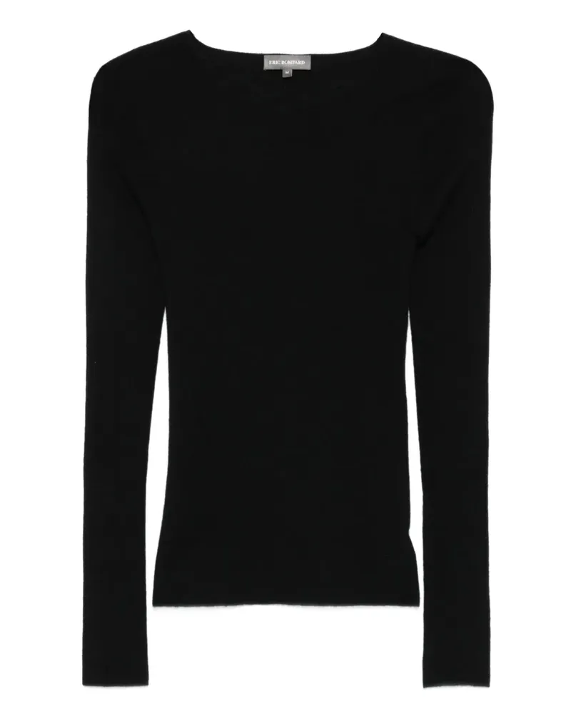 Eric Bompard Pullover mit Rundhalsausschnitt - Schwarz Schwarz
