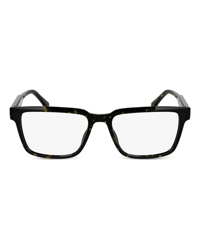 Lacoste Eckige Brille aus Acetat - Braun Braun